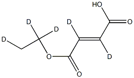  富马酸单乙酯 -D5