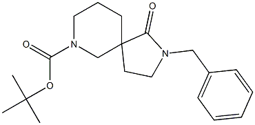 2-benzyl-7-Boc-2,7-diaza-spiro[4,5]decan-1-one Structure