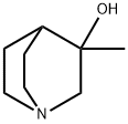 3-Methylquinuclidin-3-ol 化学構造式