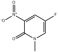 5-氟-1-甲基-3-硝基吡啶-2(1H)-酮,1616526-85-2,结构式