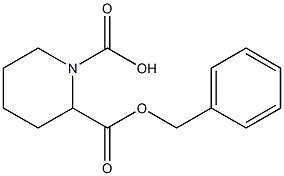 (S)-N-CBZ-3-哌啶甲酸, , 结构式