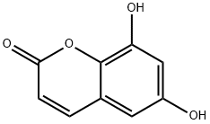 6,8-dihydroxy-2H-chroMen-2-one Structure