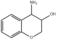 4-氨基苯并二氢吡喃-3-醇 结构式