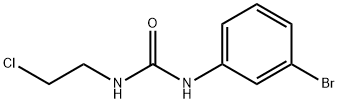 1-(3-溴苯基)-3-(2-氯乙基)脲 结构式