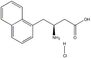 (1-Naphthyl)-D-b-hoMoalanine hydrochloride Structure