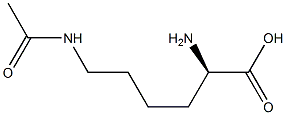 Ne-Acetyl-D-lysine Structure