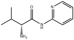 (2R)-2-aMino-3-Methyl-N-2-pyridinyl-ButanaMide Structure