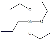 N-丙基三乙氧基硅烷, , 结构式