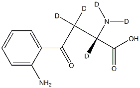 KYNURENIC-D5 ACID,,结构式