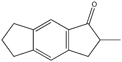 3,5,6,7-四氢-2-甲基-S-苯并二茚-1-酮,,结构式