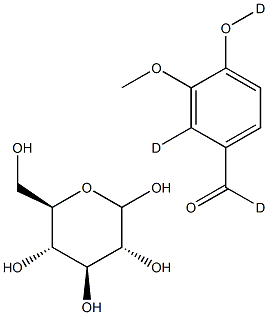 Vanilloside-d3 Structure