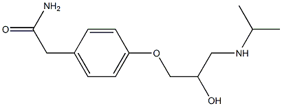 阿替洛尔杂质E,,结构式