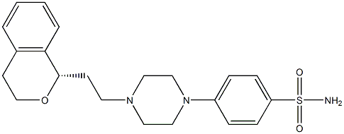 (S)-4-(4-(2-(isochroMan-1-yl)ethyl)piperazin-1-yl)benzenesulfonaMide