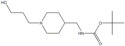 [1-(3-Hydroxy-propyl)-piperidin-4-ylMethyl]-carbaMic acid tert-butyl ester|