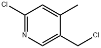 2-Chloro-5-chloroMethyl-4-Methyl-pyridine Structure