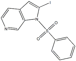 1-Benzenesulfonyl-2-iodo-6-azaindole