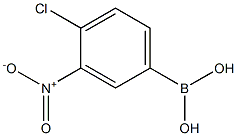 4-Chloro-3-nitropphenylboronic acid,,结构式