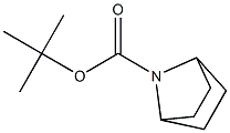 7-Aza-bicyclo[2.2.1]heptane-7-carboxylic acid tert-butyl ester Struktur