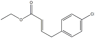 ethyl 4-(4-chlorophenyl)but-2-enoate Struktur