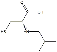 R-Isobutyl-D-cysteine,,结构式