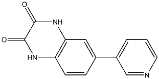 6-(Pyridin-3-yl)quinoxaline-2,3(1H,4H)-dione 结构式