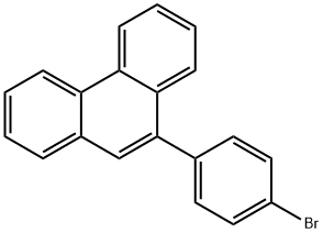 9-(4-溴苯基)菲, 853945-49-0, 结构式