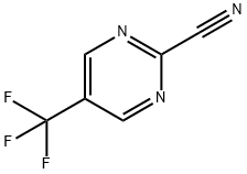 5-(trifluoroMethyl)pyriMidine-2-carbonitrile Structure