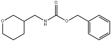 3-(N-CBZ-AMinoMethyl)tetrahydropyran, 1523571-12-1, 结构式