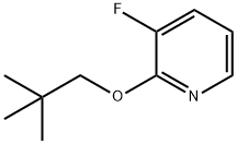 3-fluoro-2-(neopentyloxy)pyridine Structure