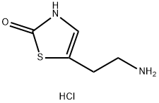 5-(2-aMinoethyl)thiazol-2-ol hydrochloride Struktur