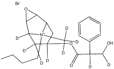 N-ButylscopolaMMoniuM BroMide-d9|N-丁基溴化铵-D9