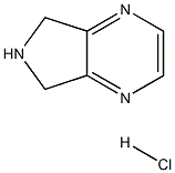6,7-Dihydro-5H-pyrrolo[3,4-b]pyrazine Hydrochloride Struktur