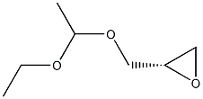 (2S)-2-((1-ethoxyethoxy)Methyl)oxirane 化学構造式