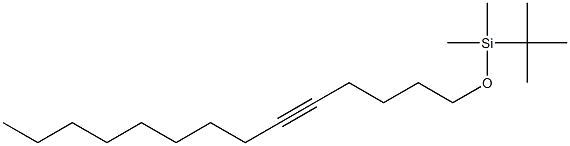 tert-ButyldiMethyl(tetradec-5-yn-1-yloxy)silane Structure