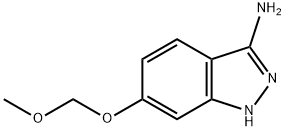 6-(MethoxyMethoxy)-1H-Indazol-3-AMine Structure