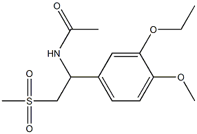 阿普斯特手性胺乙酰化杂质, , 结构式