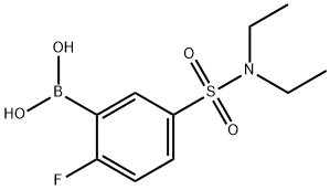 (5-(N,N-diethylsulfamoyl)-2-fluorophenyl)boronic acid|(5-(N,N-二乙基氨磺酰)-2-氟苯基)硼酸