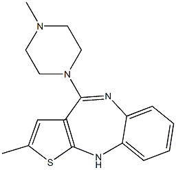 奥氮平杂质A 结构式