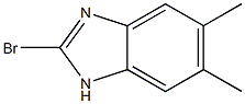 2-broMo-5,6-diMethyl-1H-benzo[d]iMidazole 结构式