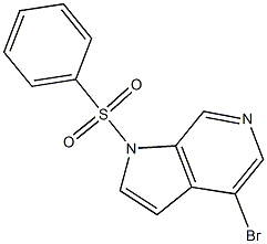 4-broMo-1-(phenylsulfonyl)-1H-pyrrolo[2,3-c]pyridine|