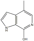 4-Methyl-7-hydroxy-6-azaindole Structure