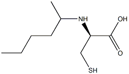 S-Hexyl-D-cysteine 化学構造式