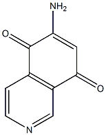 6-aMinoisoquinoline-5,8-dione Structure