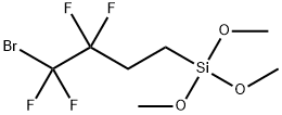 4-BROMO-3,3,4,4-TETRAFLUOROBUTYLTRIMETHOXYSILANE,1823818-45-6,结构式