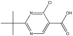 2-(tert-Butyl)-4-chloropyriMidine-5-carboxylic acid|