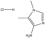 4-AMino-1,5-diMethyliMidazole Hydrochloride Struktur