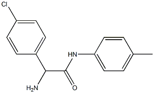 2-aMino-2-(4-chlorophenyl)-N-(p-tolyl)acetaMide