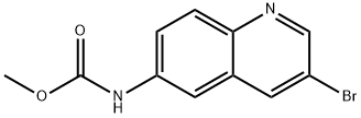 Methyl 3-broMoquinolin-6-ylcarbaMate,1799434-46-0,结构式
