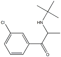 Bupropion IMpurity ((3R,5RS,6RS)-6-(3-Chlorophenyl)-6-Hydroxy-5-Methyl-3-ThioMorpholine Carboxylic Acid) 化学構造式