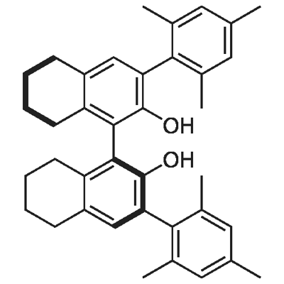 (S)-5,5',6,6',7,7',8,8'-OCTAHYDRO-3,3'-BIS(2,4,6-TRIMETHYLPHENYL)-[1,1'-BINAPHTHALENE]-2,2'-DIOL,1121764-50-8,结构式